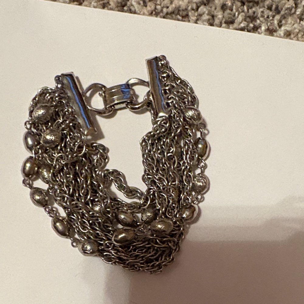 Silver Multi-Strand Bracelet